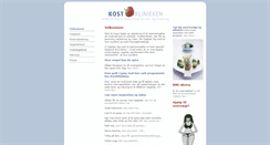 Desktop Screenshot of kostklinikken.dk